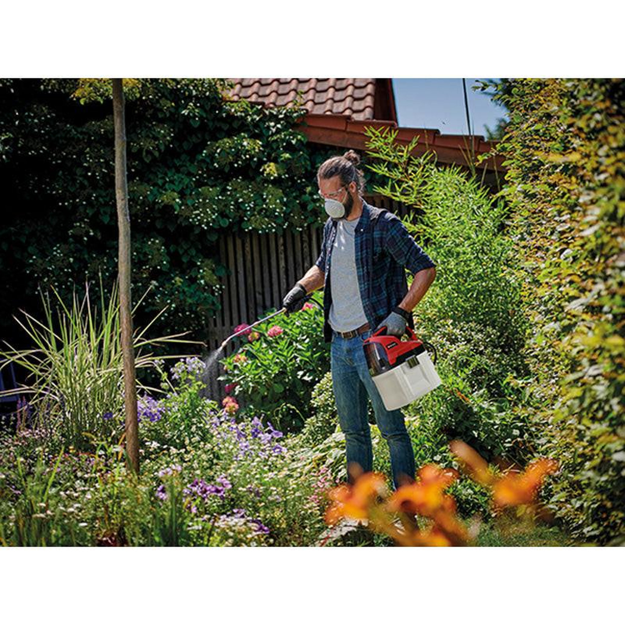 Voir la diapositive 5 : Einhell Pulvérisateur à pression sans fil GE-WS 18/75 Li-Solo Power X-Change EINHELL 3425220 (produit seul)