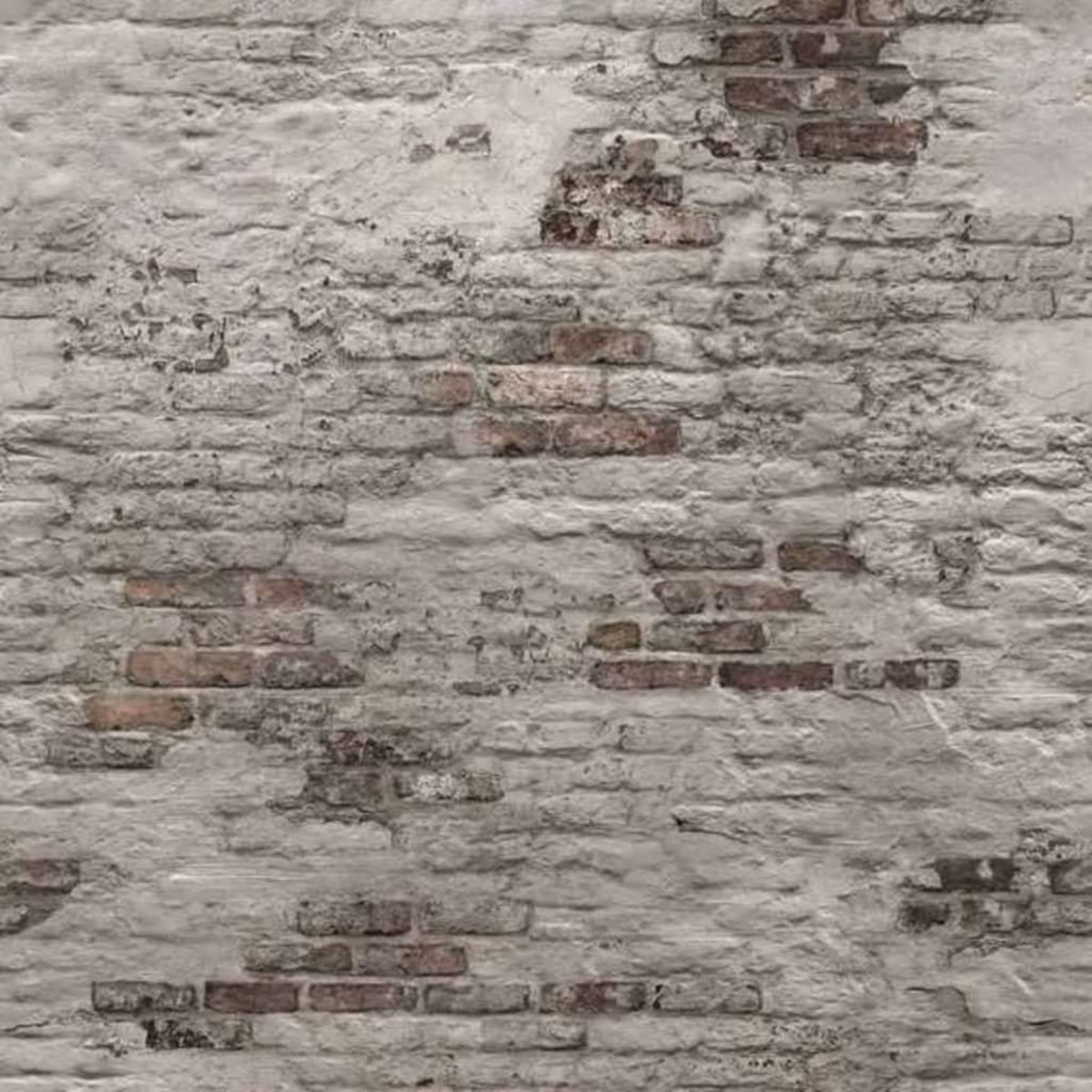 DUTCH WALLCOVERINGS DUTCH WALLCOVERINGS Papier peint Old Brick Wall Gris