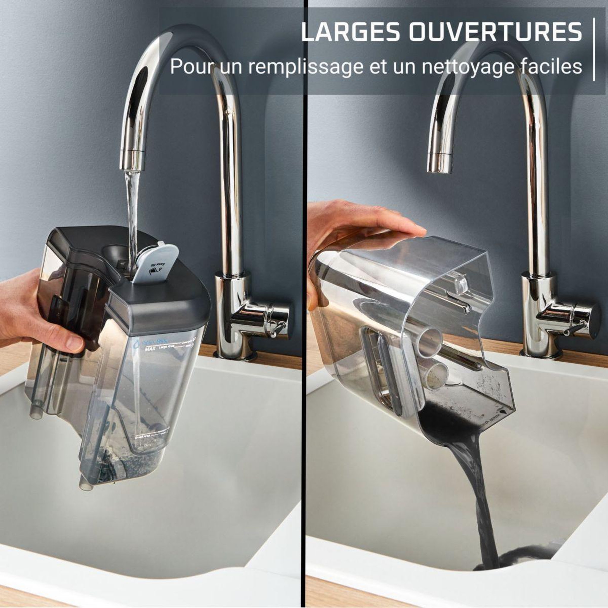 Voir la diapositive 3 : ROWENTA Nettoyeur détacheur clean it in5011f0