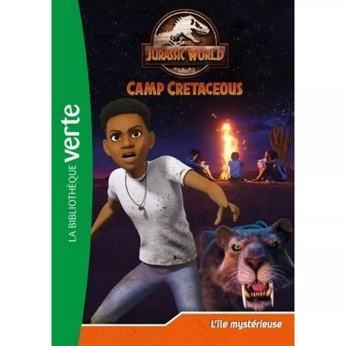  JURASSIC WORLD CAMP CRETACEOUS TOME 15 : L'ILE MYSTERIEUSE, Gay Olivier