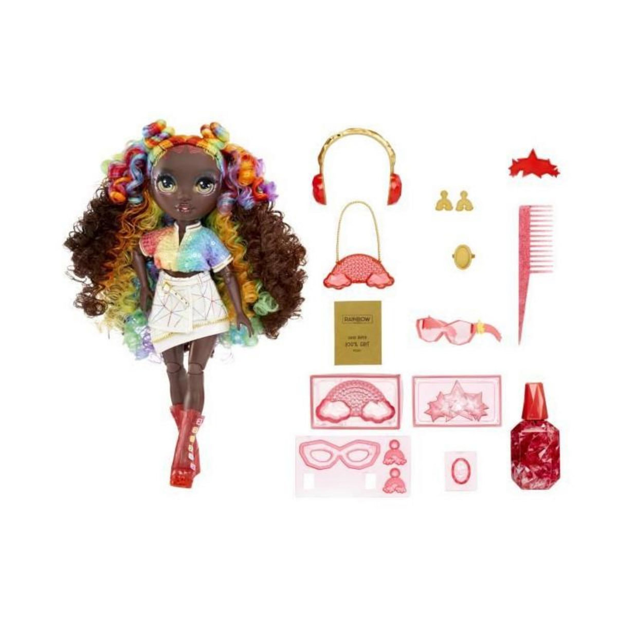 Rainbow Rainbow High Cristal Poupée Mannequin 27 cm - Iris Bow