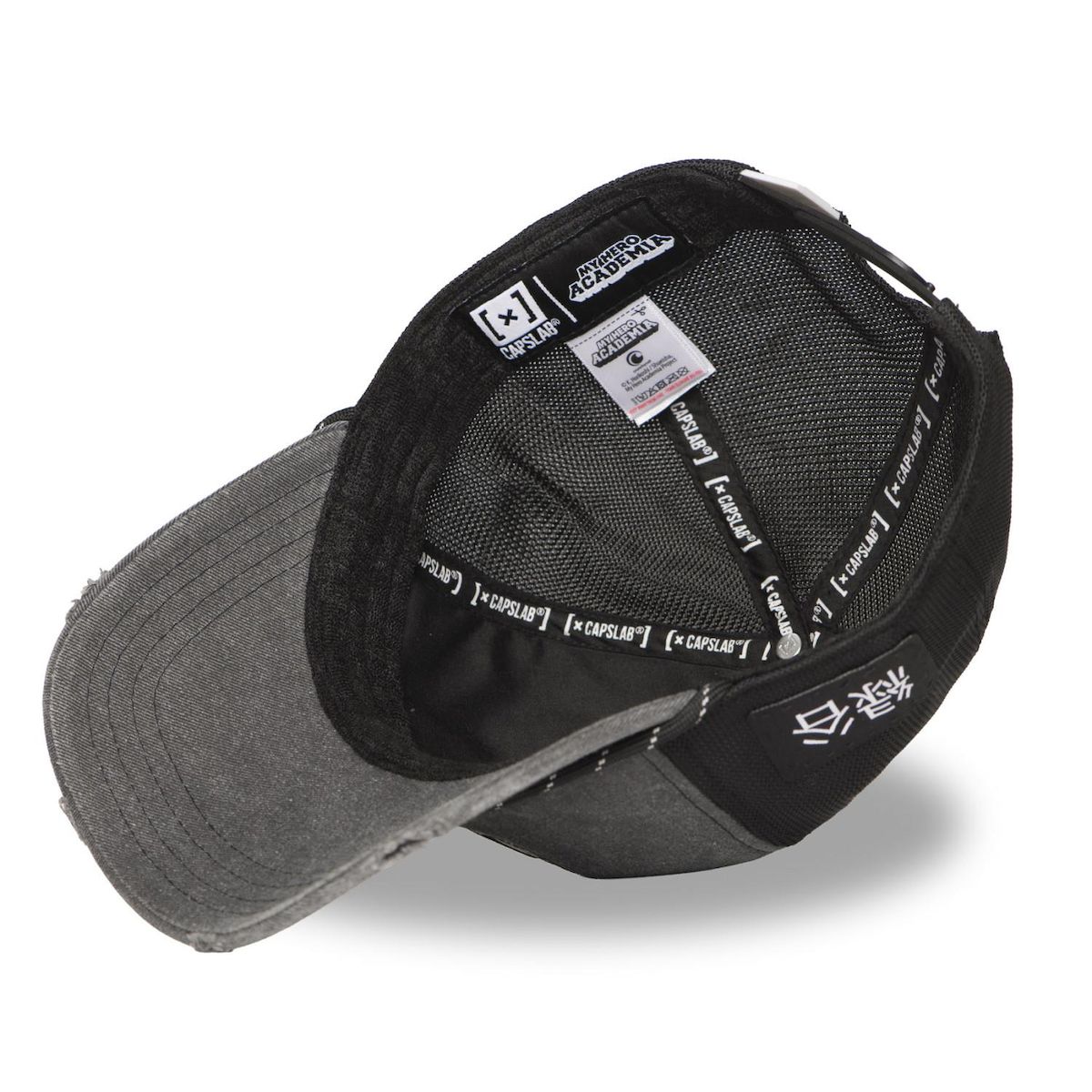 CAPSLAB Casquette trucker prenium semi curved Logo MHA