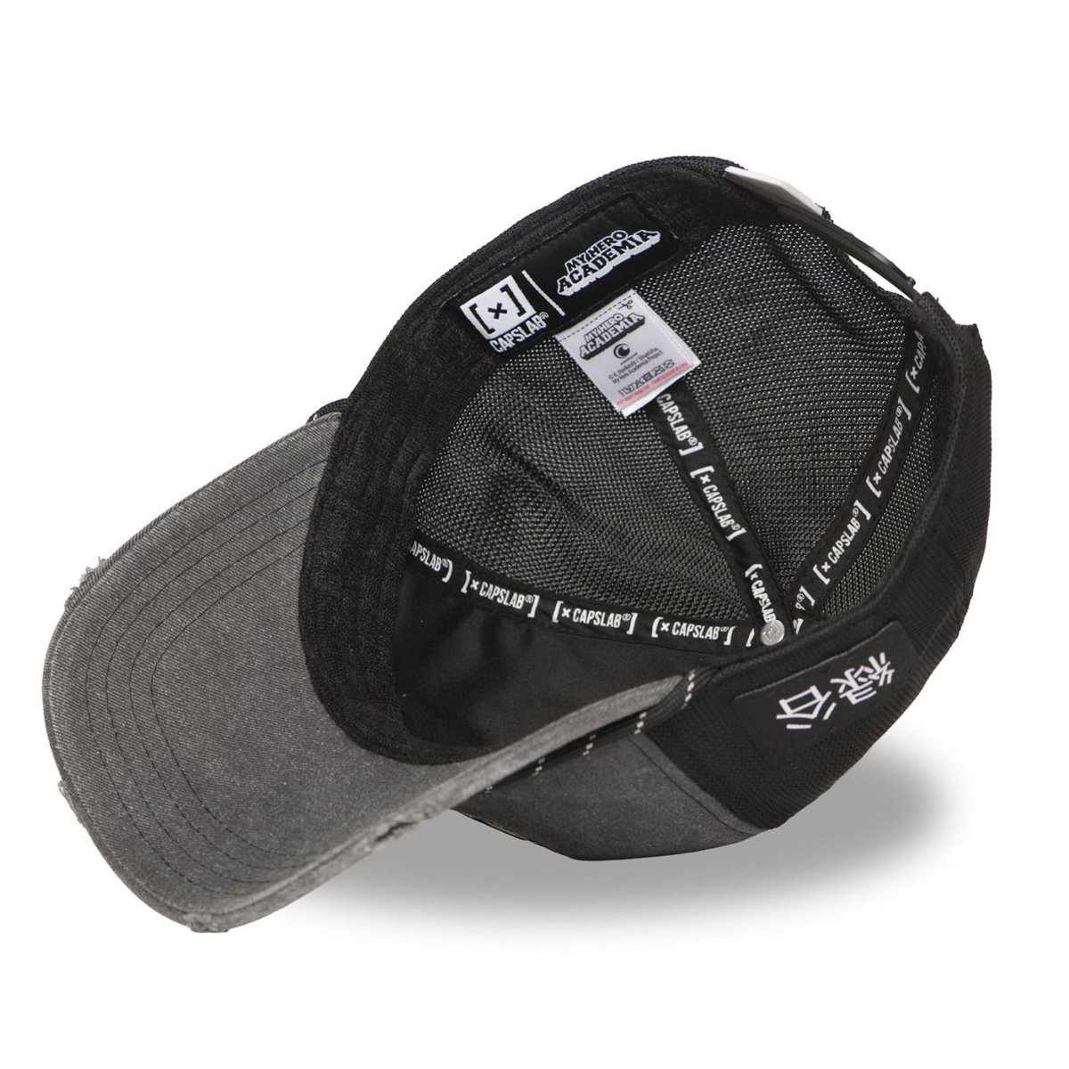 CAPSLAB Casquette trucker prenium semi curved Logo MHA