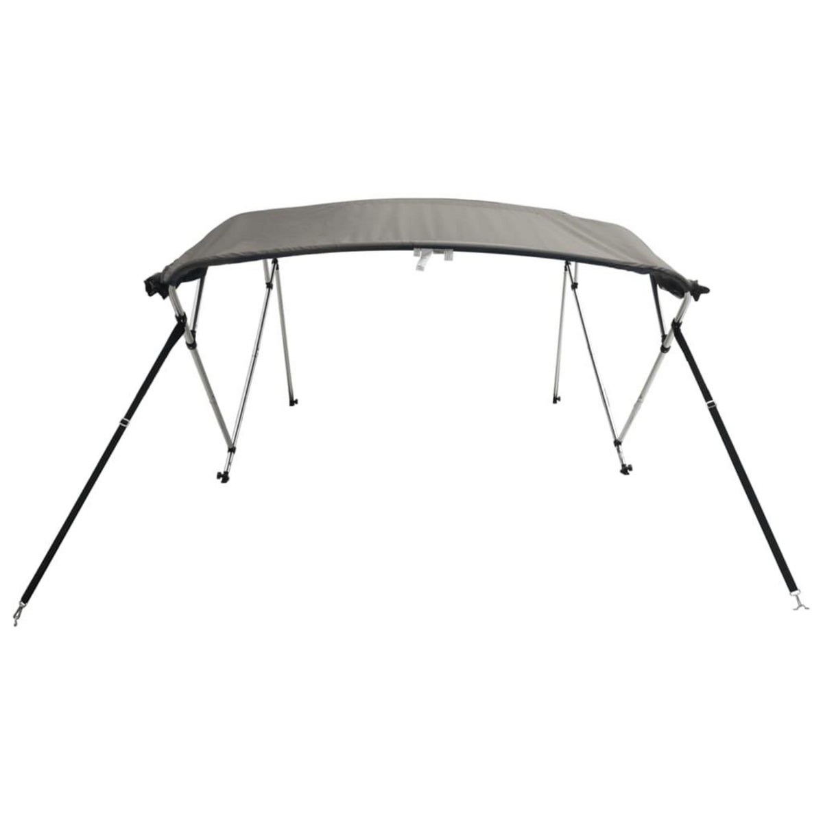 VIDAXL Toit bimini a 4 arceaux parois en maille 243x(200-213)x137 cm