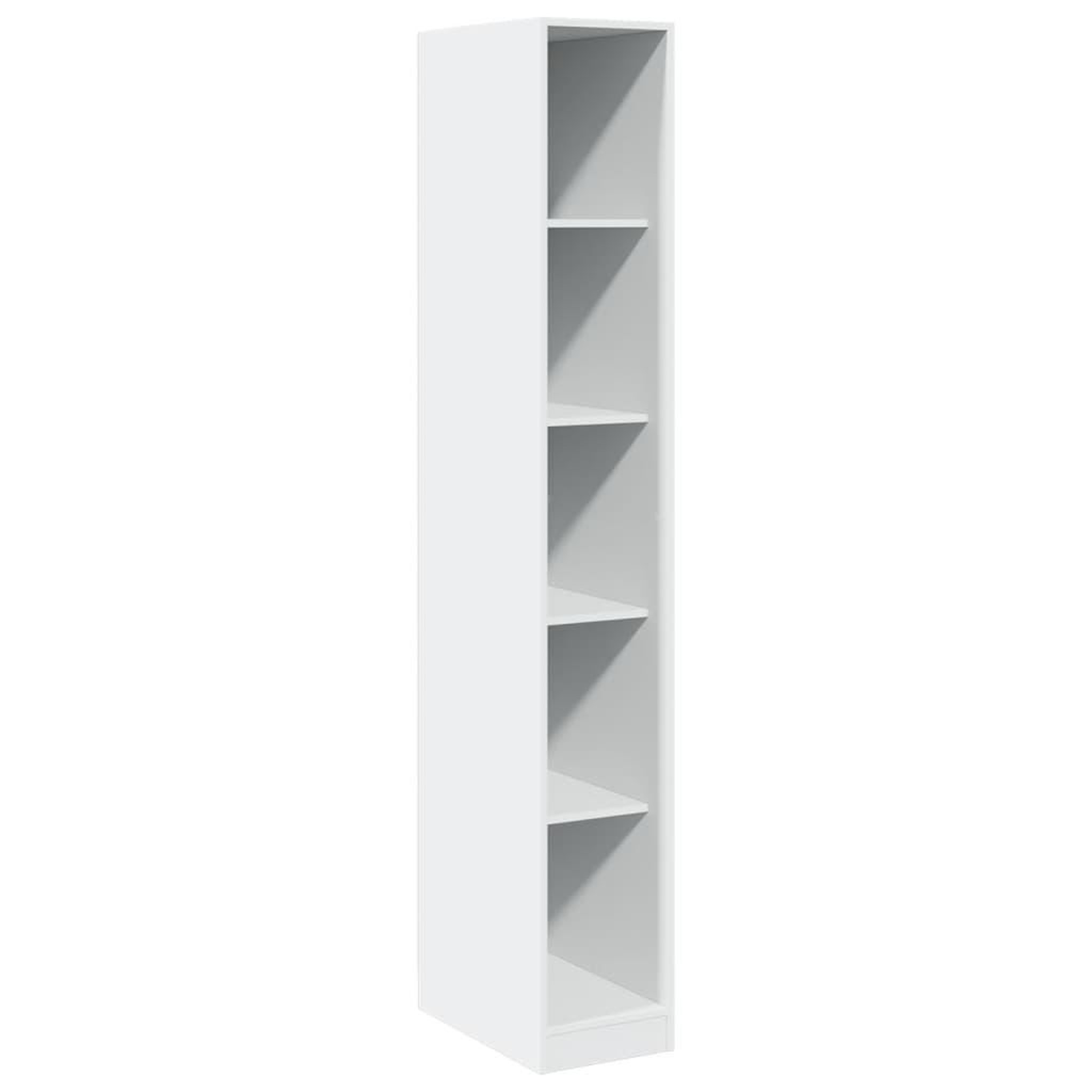 Voir la diapositive 2 : VIDAXL Garde-robe Blanc 30x50x200 cm Bois d'ingenierie