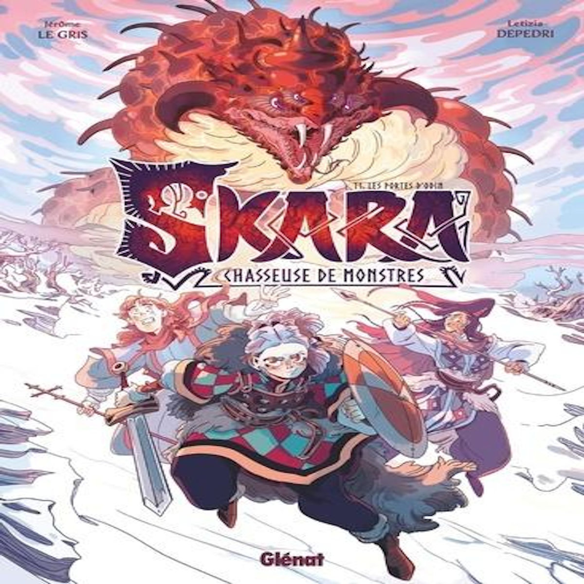SKARA, CHASSEUSE DE MONSTRES TOME 1 : LES PORTES D'ODIN, Le Gris Jérôme