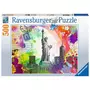 RAVENSBURGER Puzzle 500 pièces :  Carte postale de New York