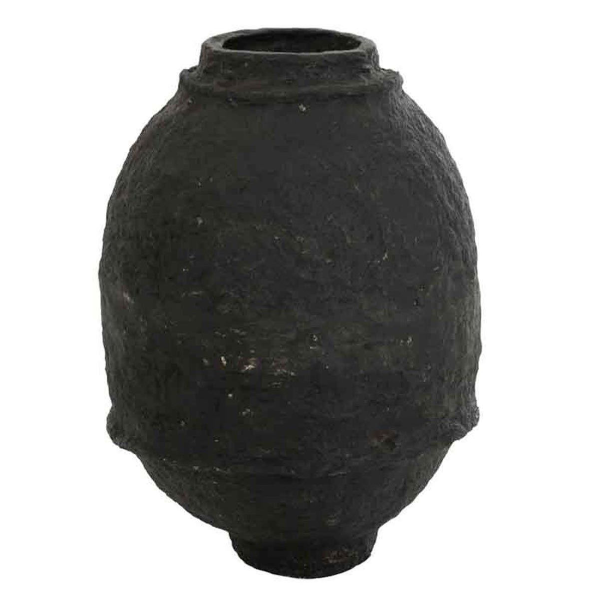Paris Prix Vase Design  Papier Mâché  60cm Noir
