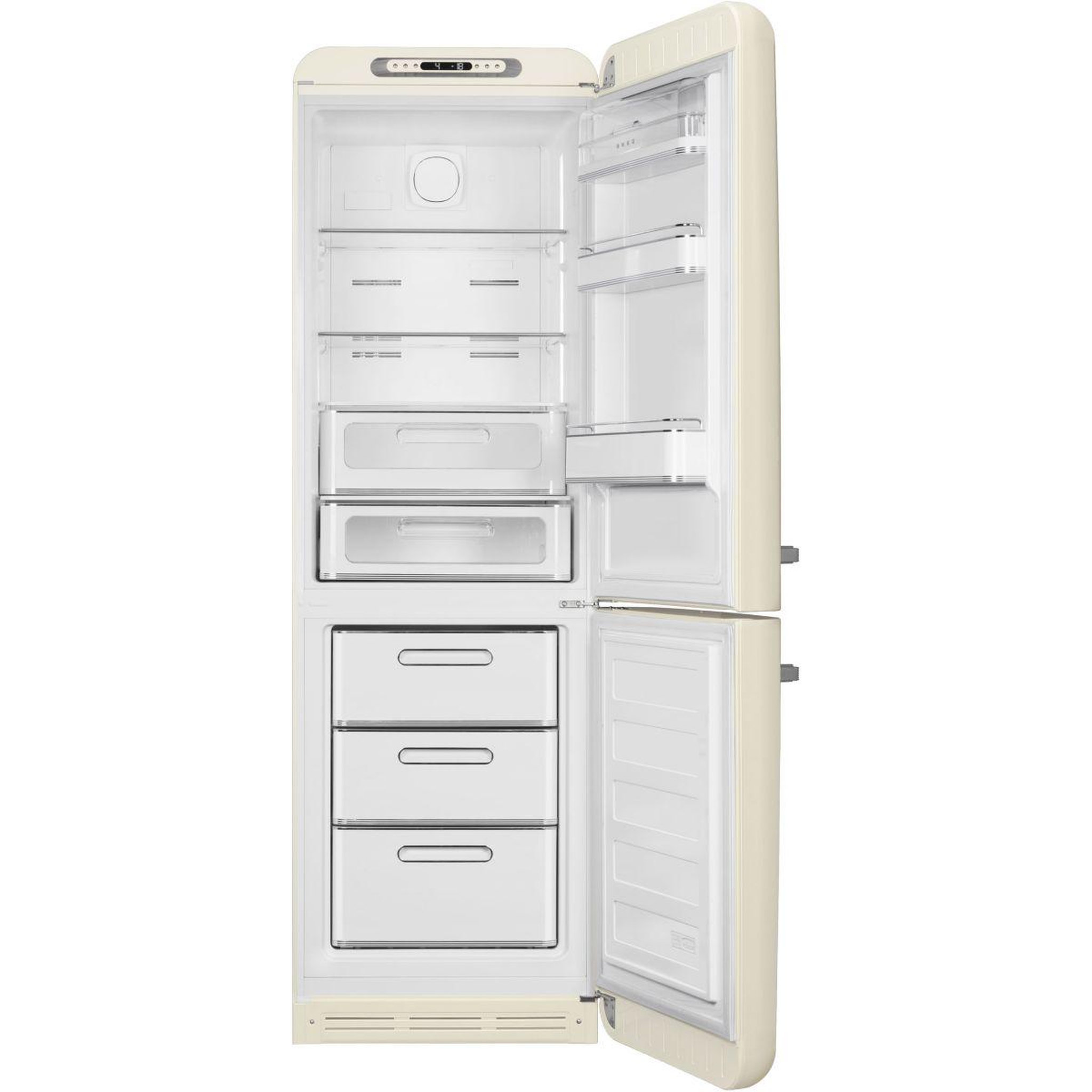 Voir la diapositive 2 : SMEG Réfrigérateur combiné FAB32RCR5