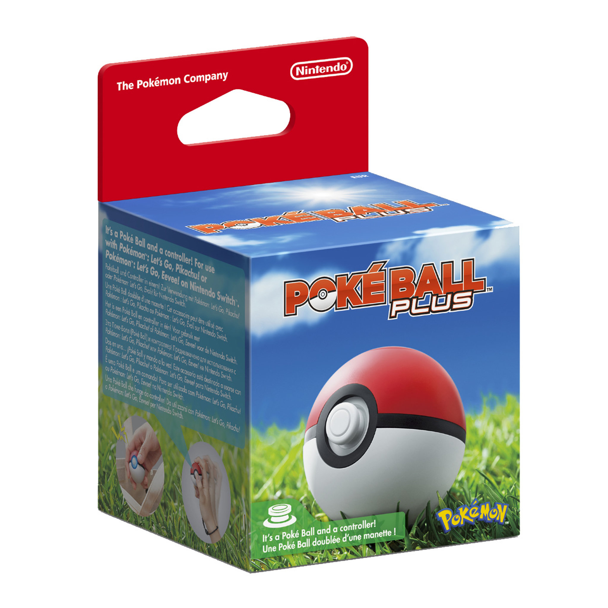 Voir la diapositive 1 : Pokéball Plus Pokémon Let's Go Nintendo Switch