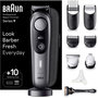 Voir la diapositive 1 : BRAUN Tondeuse barbe BT9420