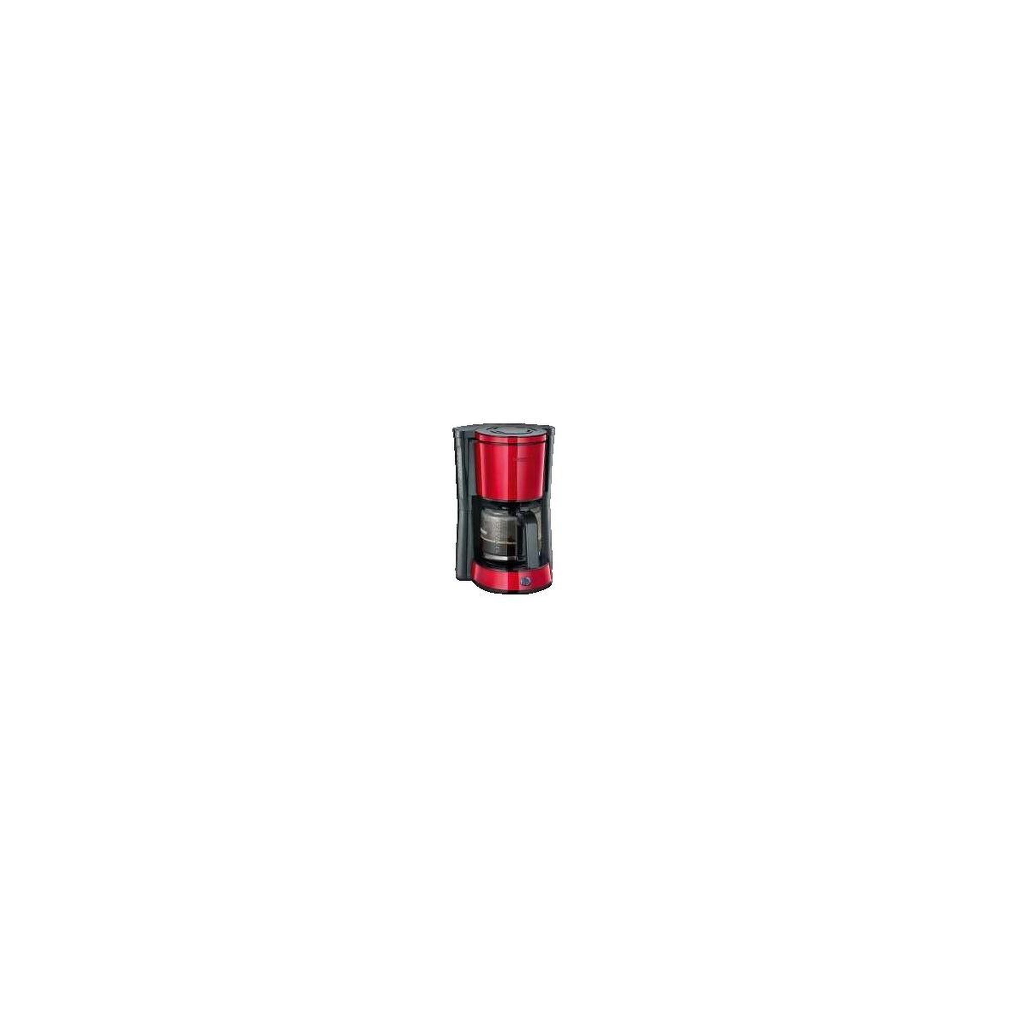 SEVERIN Cafetière Severin KA 4817 10 tasses rouge métallisé
