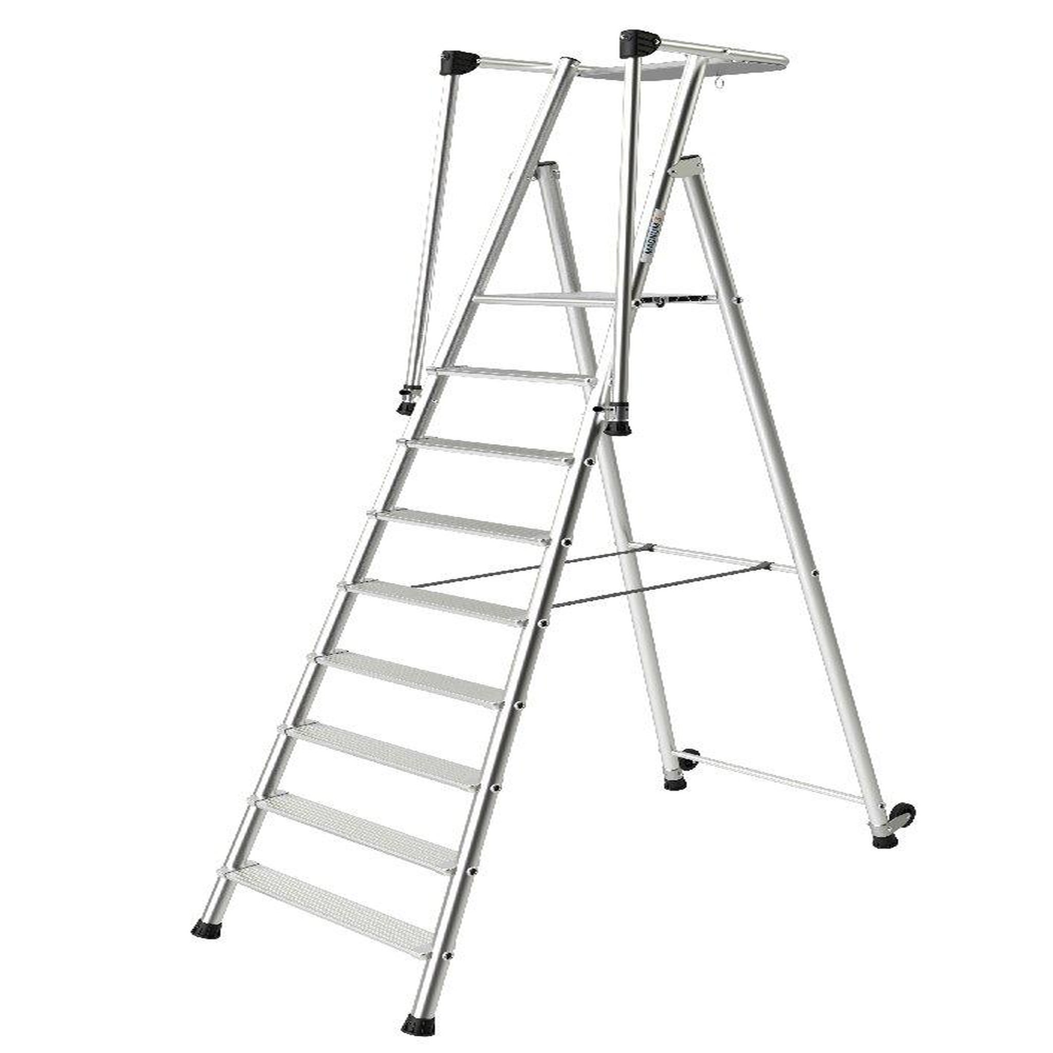 TUBESCA Marchepied MAGNUM 3 - 9 marches - Hauteur de travail 4,13m