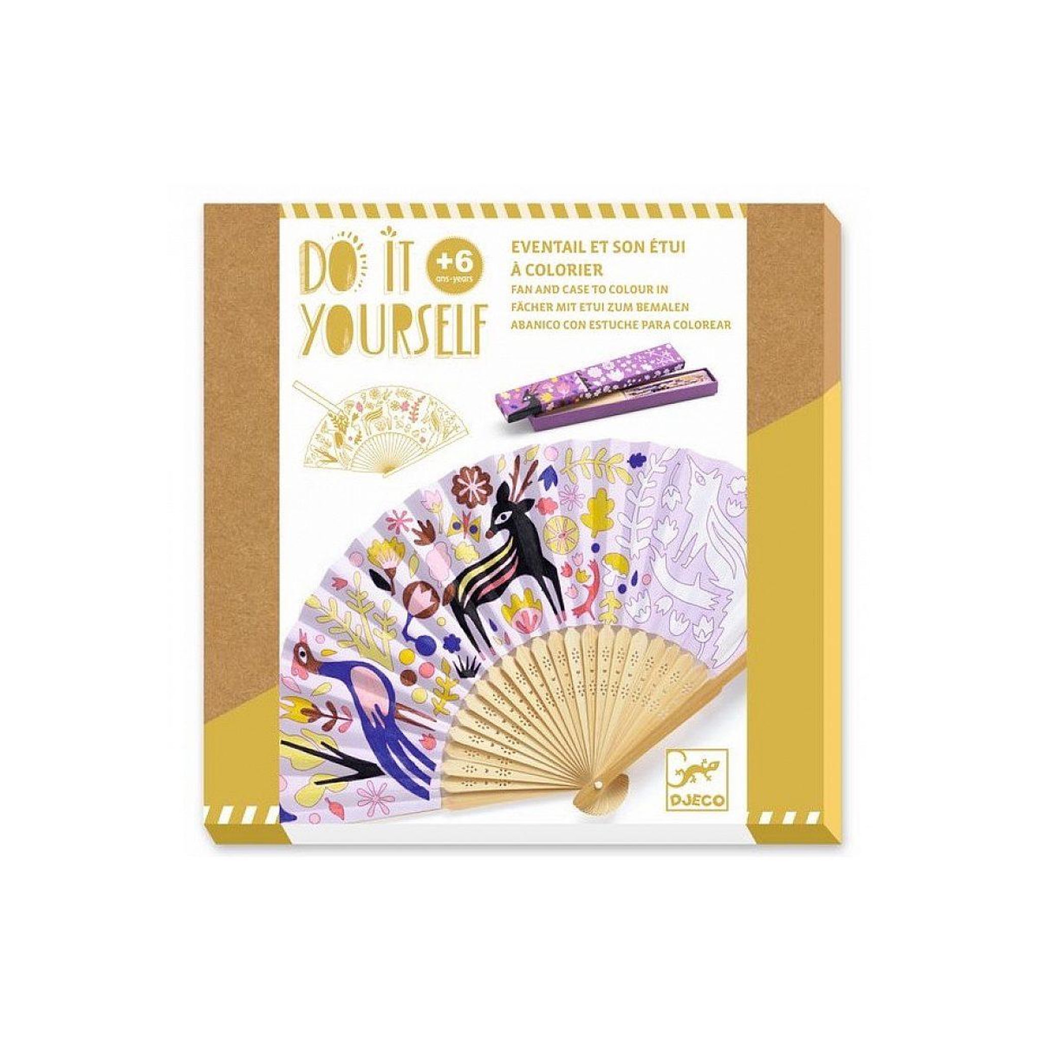 Voir la diapositive 2 : Djeco Eventail diy belle des bois