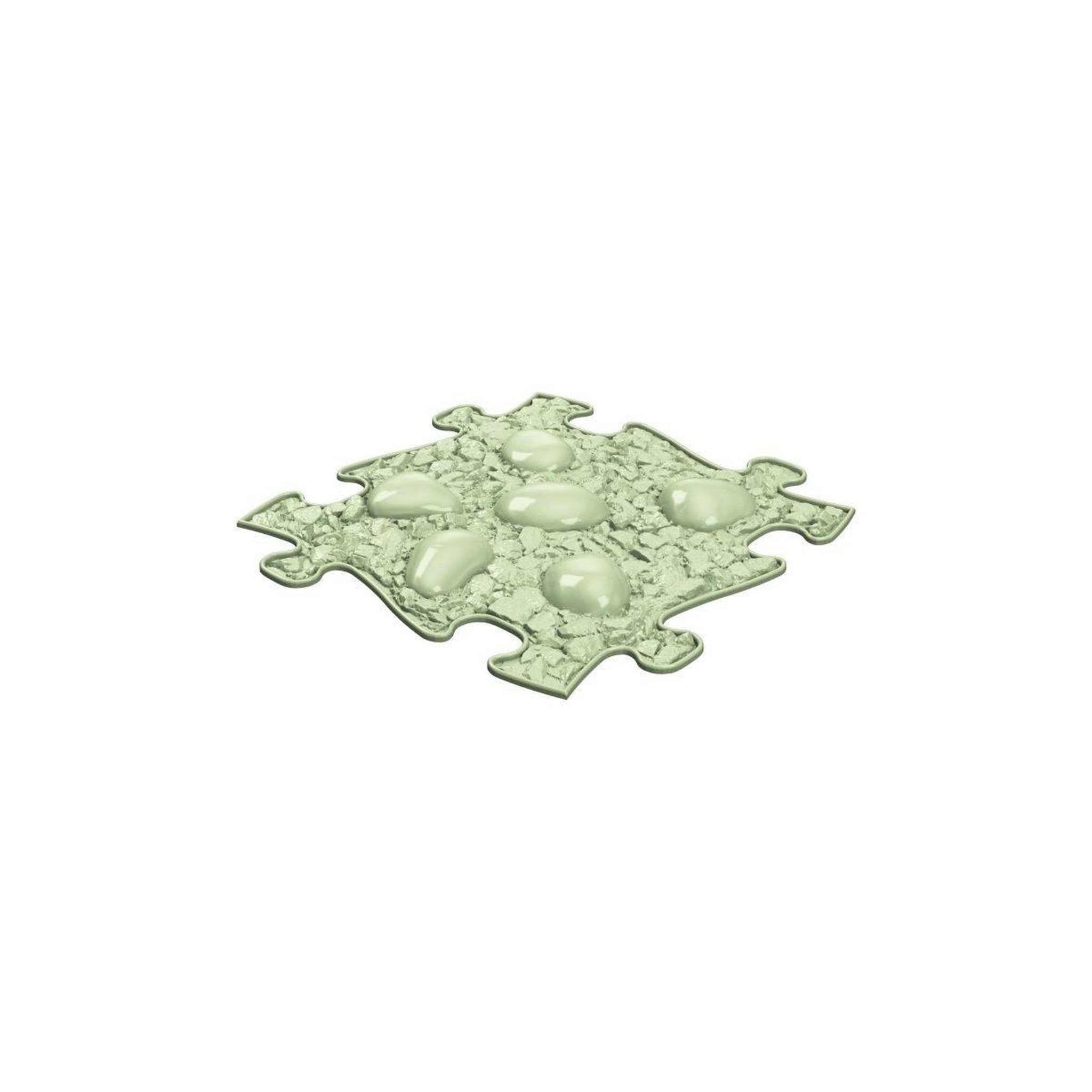 Voir la diapositive 2 : MUFFIK Tapis sensoriel  ensemble printemps - 6 pièces, beige, jaune pastel, vert pastel
