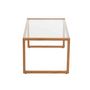 Voir la diapositive 3 : Paris Prix Table Basse Design  Fuolas  91cm Naturel