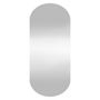 Voir la diapositive 2 : VIDAXL Miroir mural 35x80 cm Verre Ovale