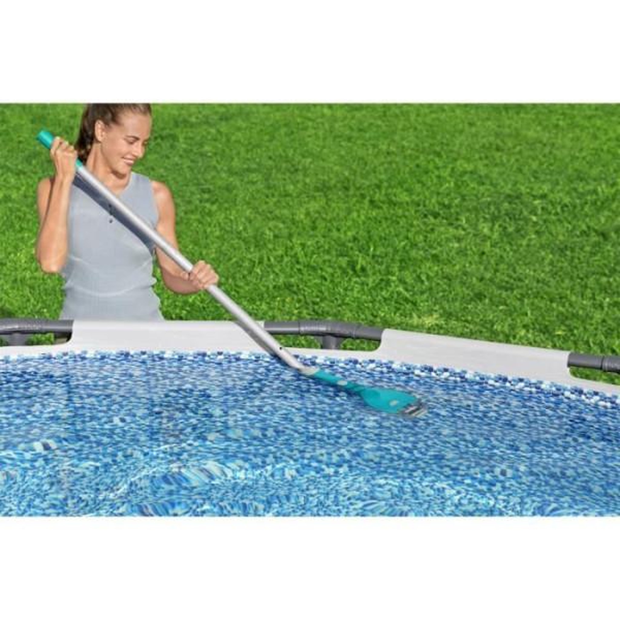 Voir la diapositive 3 : BESTWAY Aspirateur électrique Aquatech™ - BESTWAY - sans fil - pour piscines jusqu'a 3,05m de diametre