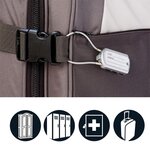 Master lock 4684EURD Cadenas à Combinaison avec Etiquette Adresse, Couleur Aléatoire, 6,5 x 3 x 1,1 cm