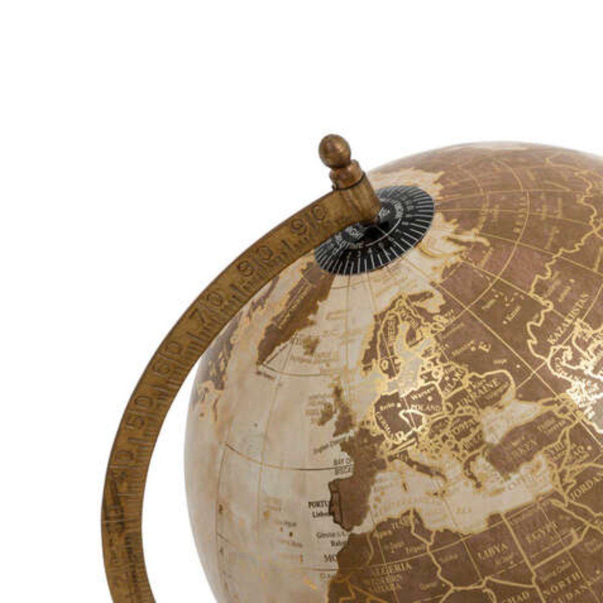 Voir la diapositive 2 : ATMOSPHERA Globe terrestre  exotic panama  35cm marron