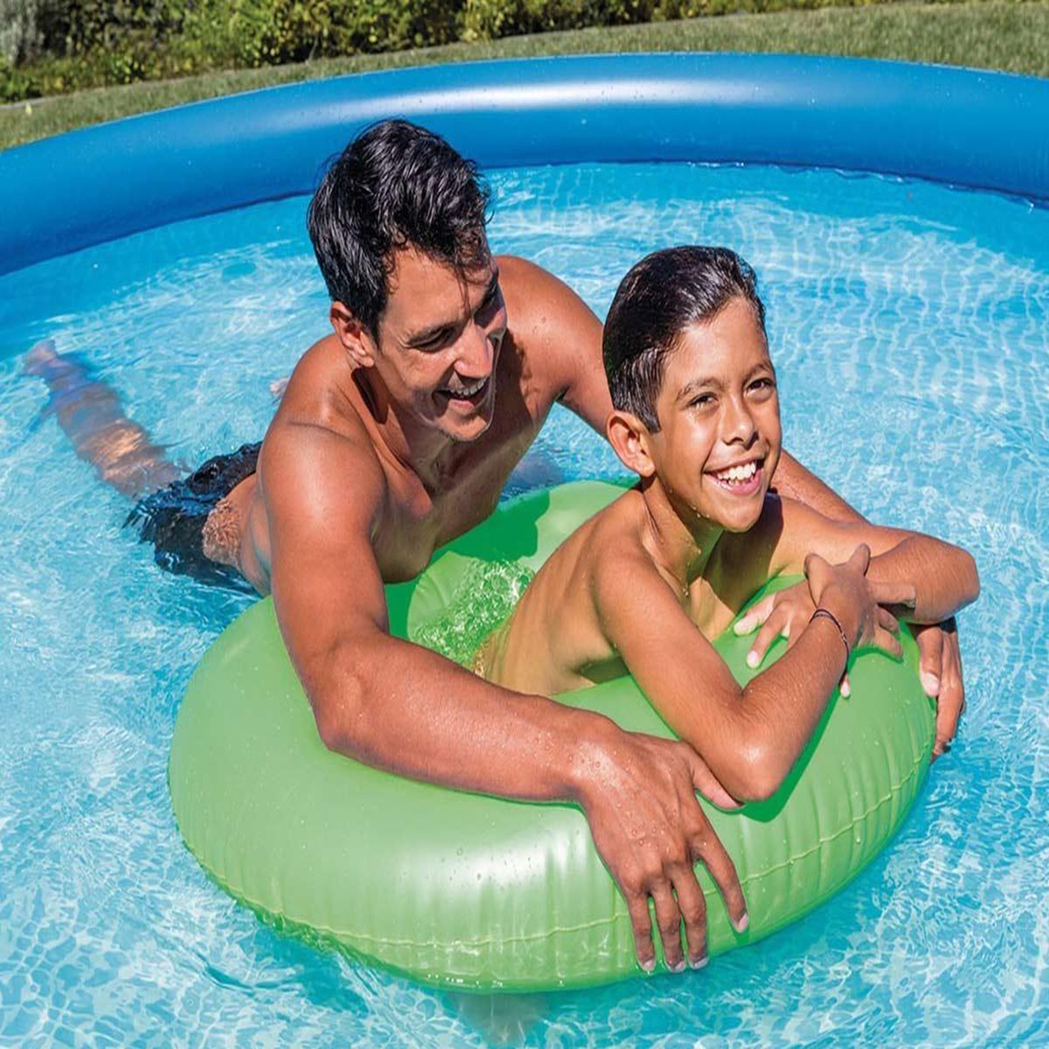Voir la diapositive 5 : INTEX Piscine autoportée easy set 3,05  x 0,61 m (avec filtration) - intex