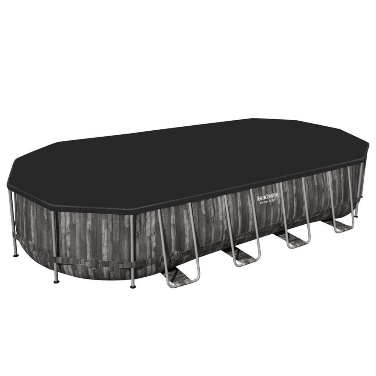 BESTWAY Bestway Ensemble de piscine ovale 7,32x3,66x1,22 m