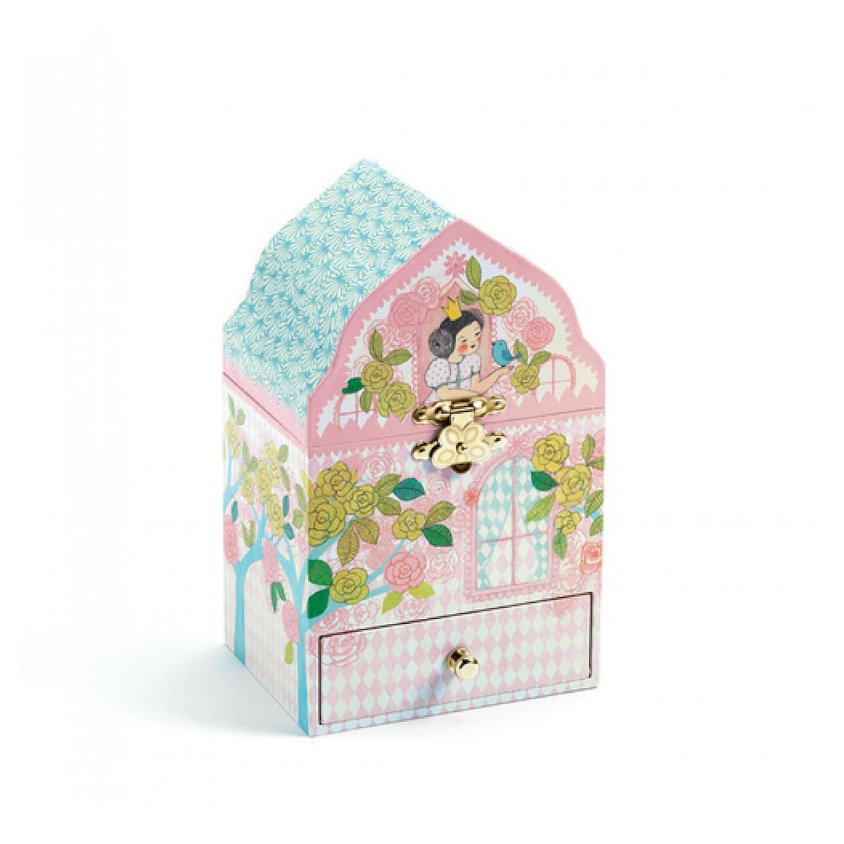 Djeco Coffret boite a musique - Palais enchante