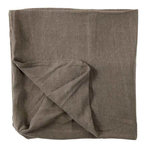 Paris Prix Housse pour Pouf  Monaco  104x105cm Taupe