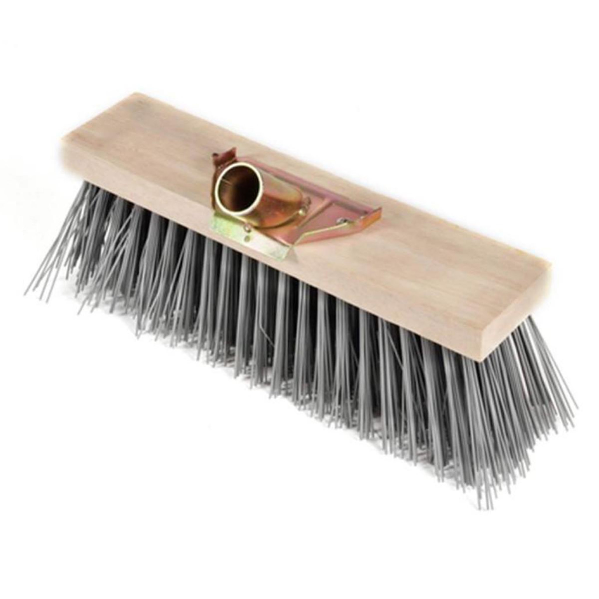 HOMEA Tête de balai en bois  cantonnier  32cm naturel