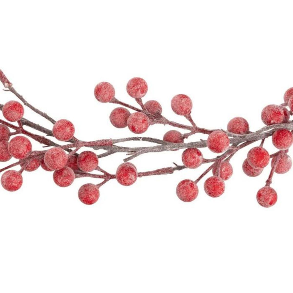 ATMOSPHERA Guirlande de Noël Déco  Baies  190cm Rouge