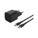 Belkin Chargeur 25W avec cable USB-C Noir