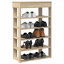 Voir la diapositive 1 : VIDAXL Etagere a chaussures chene sonoma 60x30x98 cm bois d'ingenierie