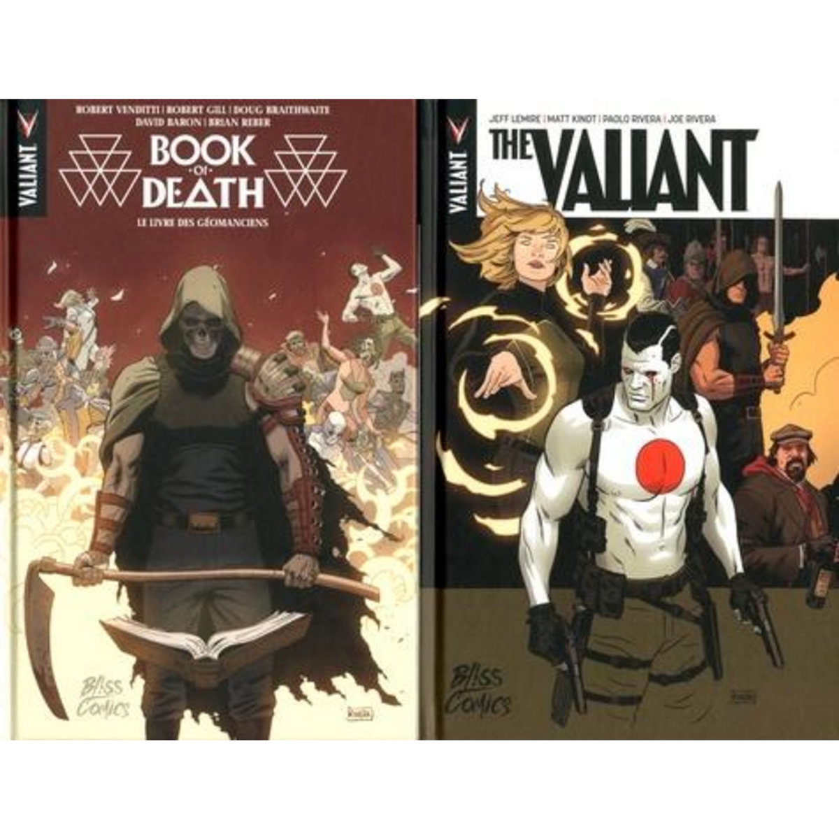 THE VALIANT ; BOOK OF DEATH, Lemire Jeff