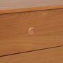 Voir la diapositive 4 : ATMOSPHERA Commode 4 tiroirs Charlie en bois - Marron