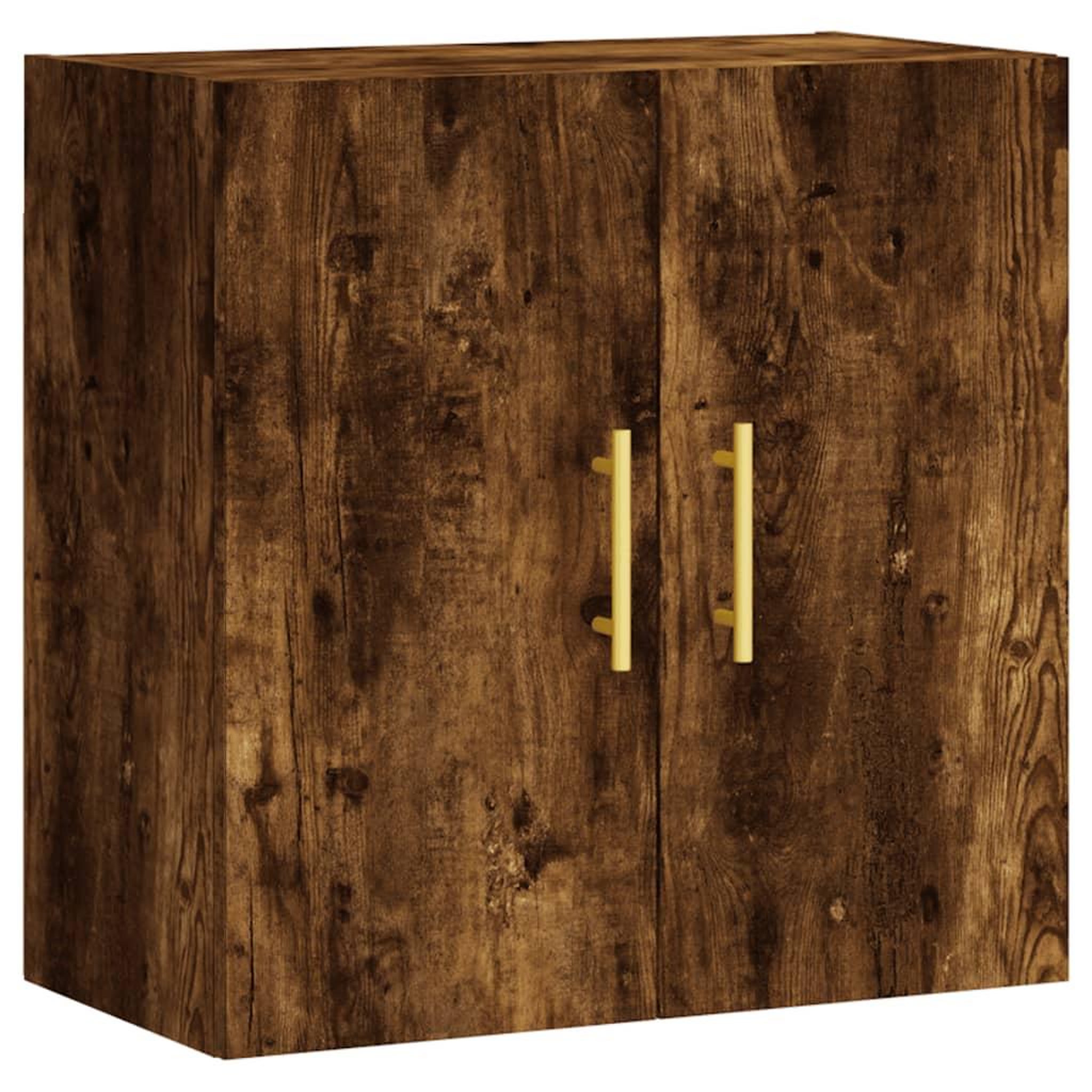 Voir la diapositive 2 : VIDAXL Armoire murale chene fume 60x31x60 cm bois d'ingenierie