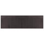 Voir la diapositive 2 : VIDAXL Tapis rectangulaire marron fonce 60x200 cm bambou