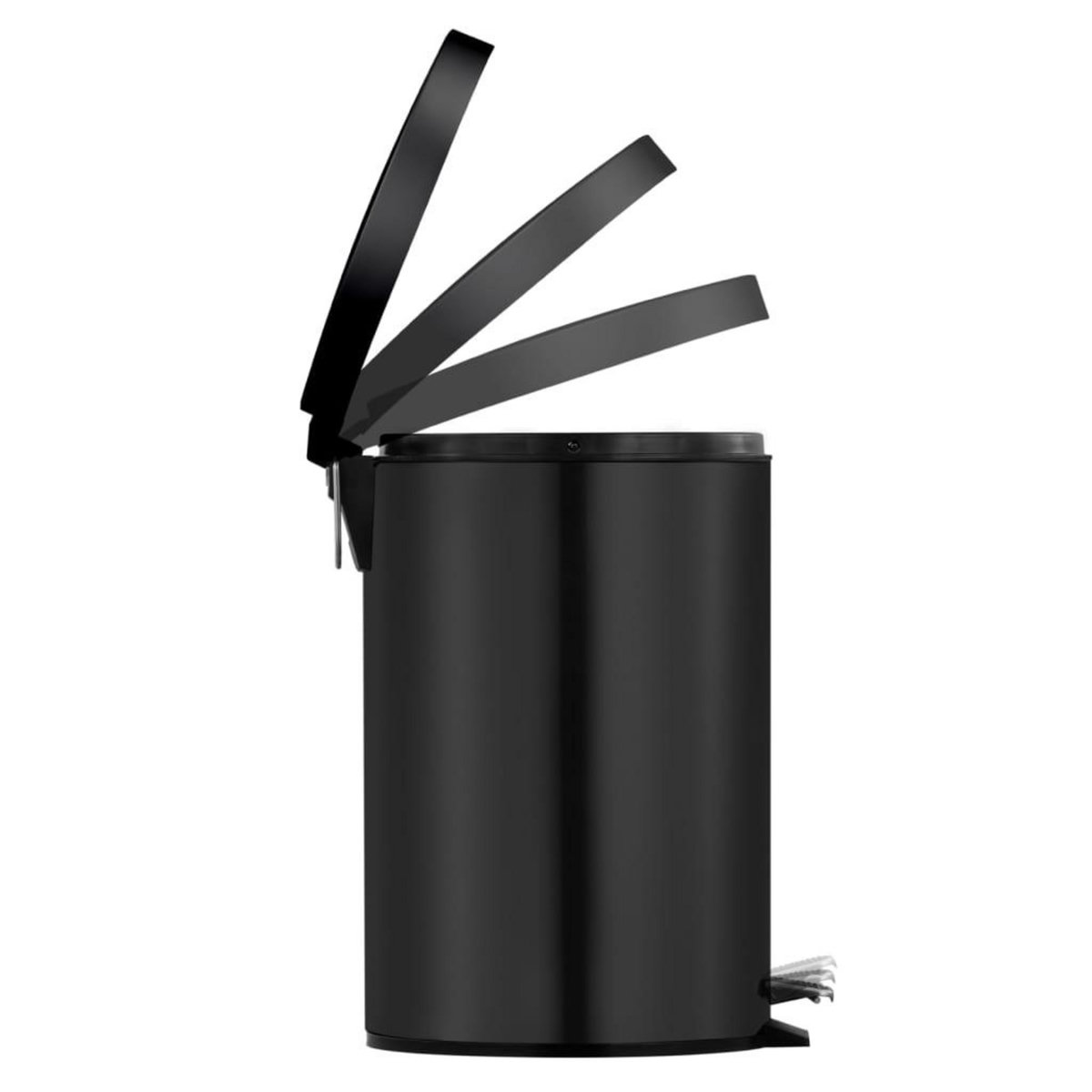 EKO EKO Poubelle a pedale Classic 3 L Noir