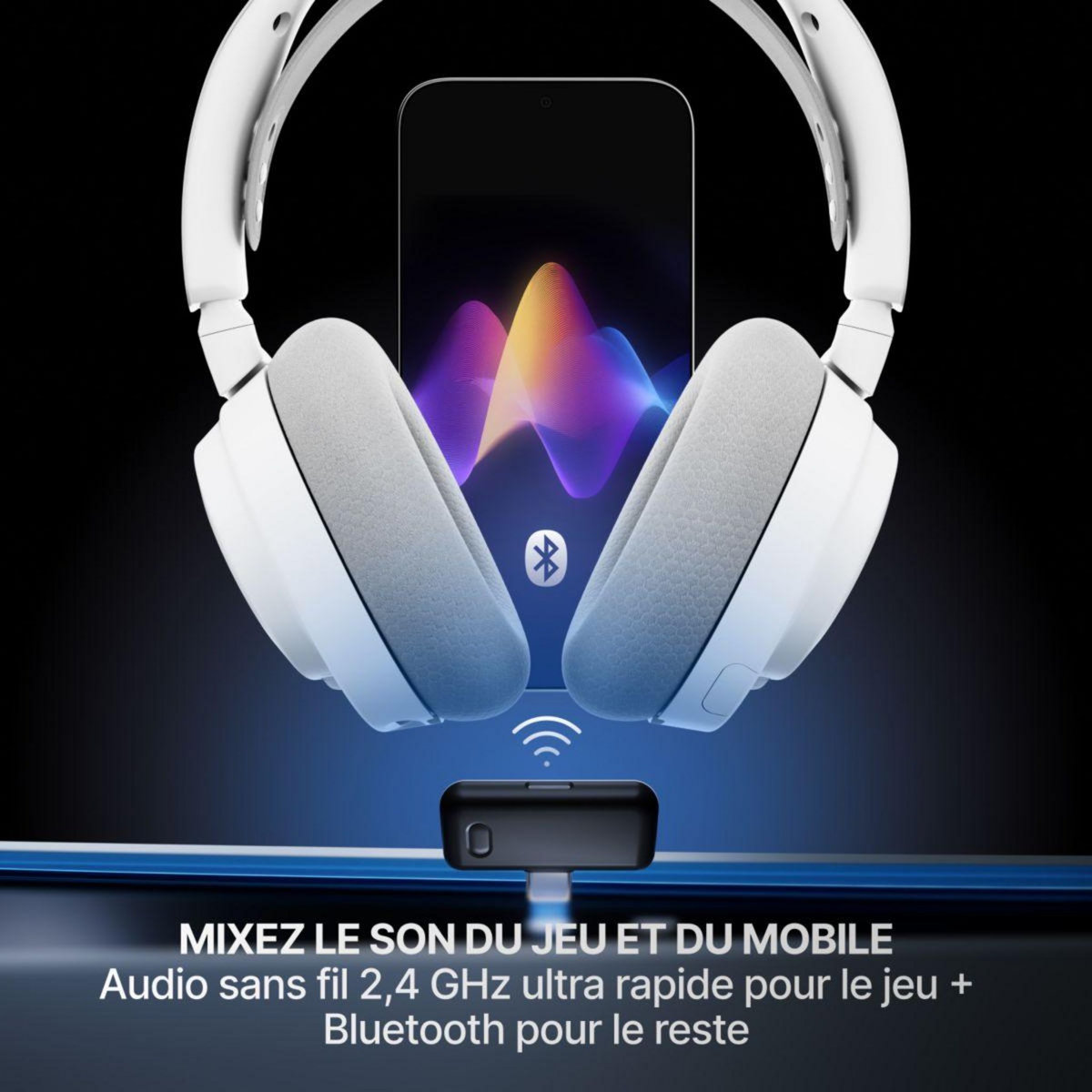 STEEL SERIES Casque gamer Arctis Nova 7 Gen 2 Blanc