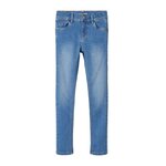 NAME IT Jean Skinny  Fille Name It Polly 13172736. Coloris disponibles : Bleu