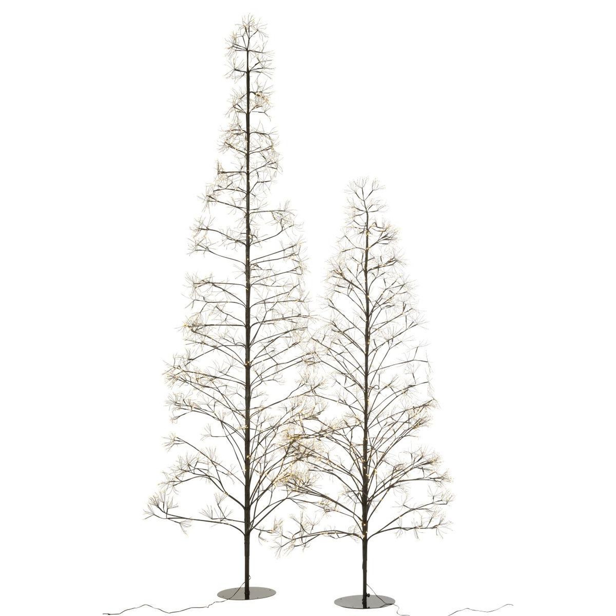 Voir la diapositive 6 : J-LINE Sapin en métal 3000 led  howard  300cm noir