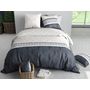 Voir la diapositive 3 : ATELIER DU COTON Parure Housse De Couette 100% Coton 57fils Arcadia