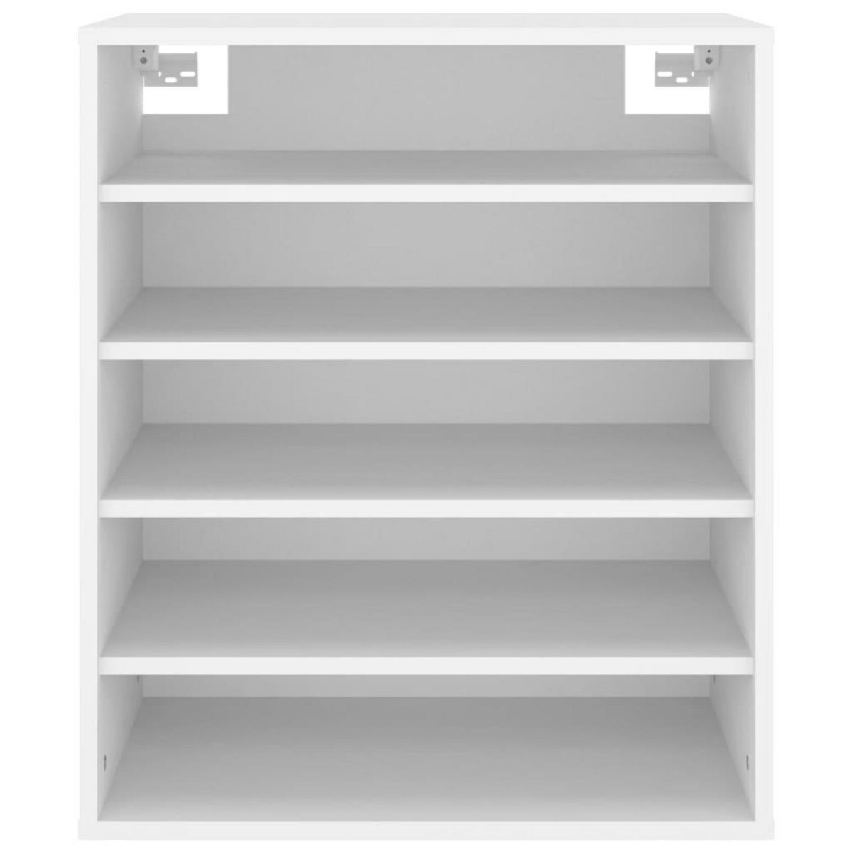 VIDAXL Armoire a chaussures Blanc 60x35x70 cm Bois d'ingenierie