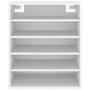 Voir la diapositive 5 : VIDAXL Armoire a chaussures Blanc 60x35x70 cm Bois d'ingenierie