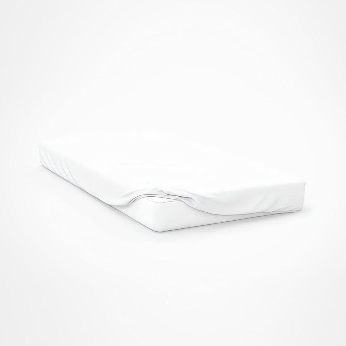 SOLEIL D'OCRE Drap housse en coton 57 fils UNI, par Soleil d'ocre