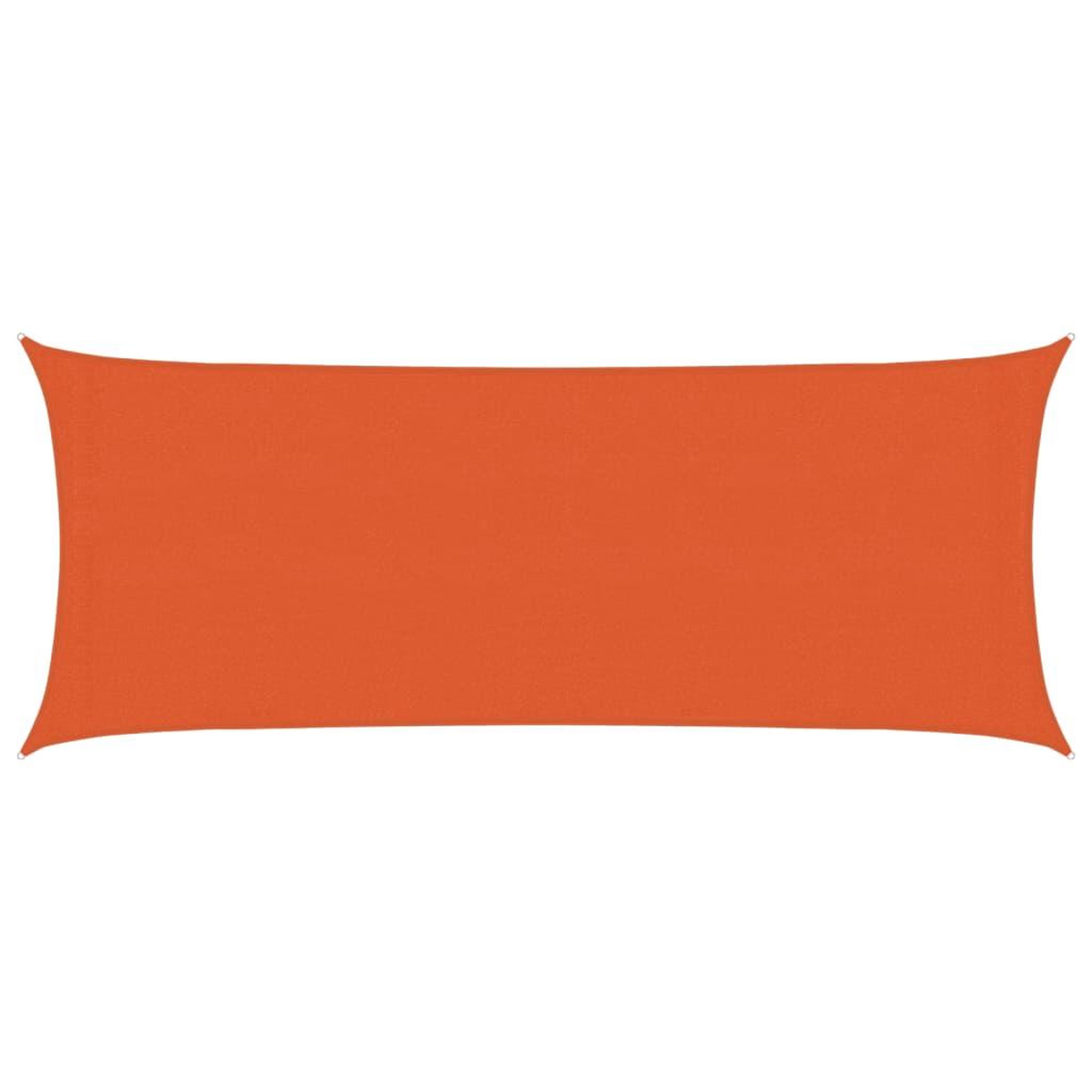 Voir la diapositive 2 : VIDAXL Voile d'ombrage 160 g/m^2 Orange 2x5 m PEHD