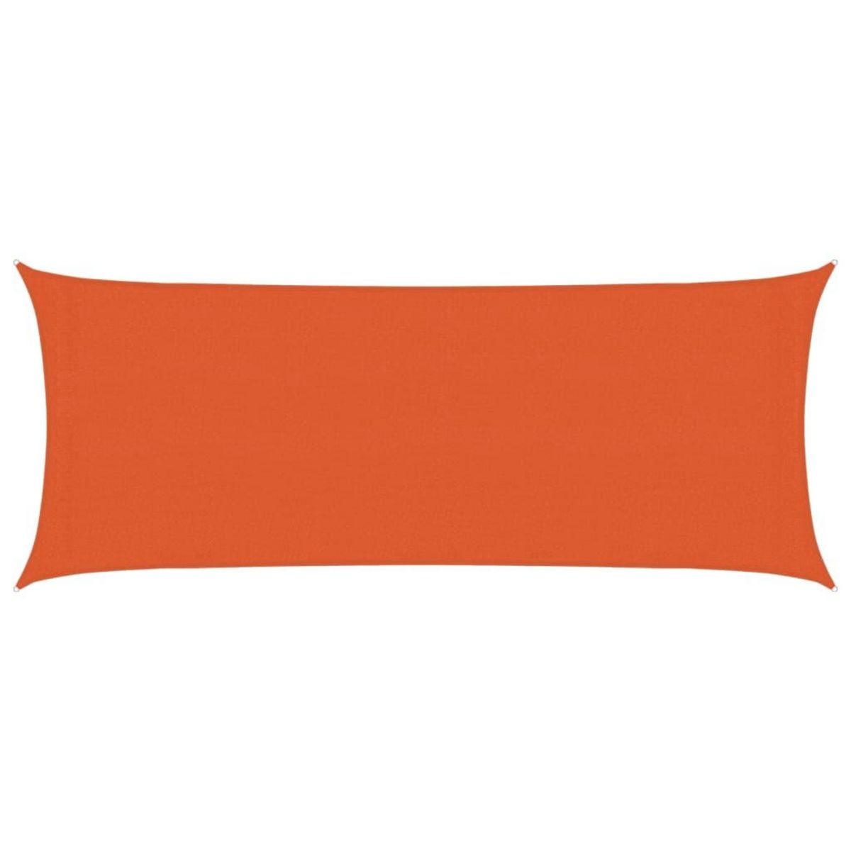 VIDAXL Voile d'ombrage 160 g/m^2 Orange 2x5 m PEHD