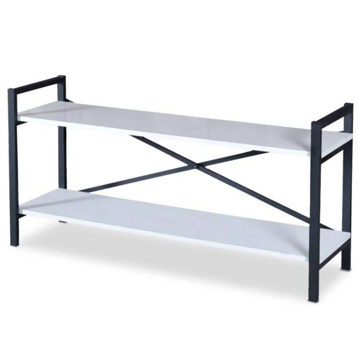 Paris Prix Meuble TV Design  Sicaret  120cm Blanc Mat