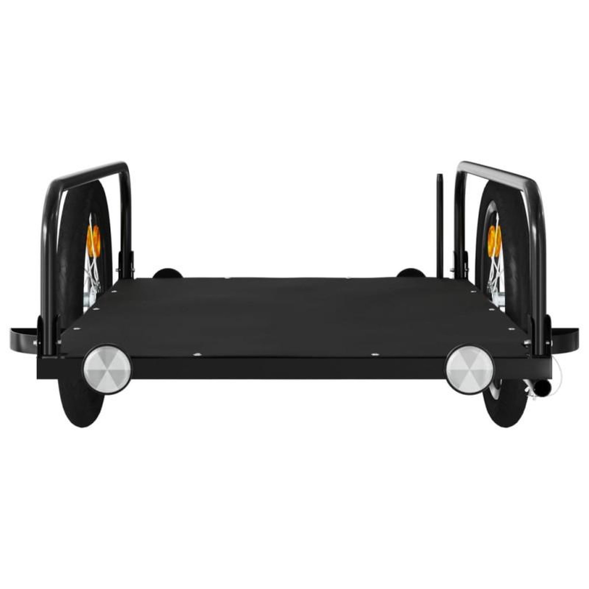 Voir la diapositive 5 : VIDAXL Remorque de vélo noir 126x63x34 cm fer
