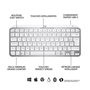 Voir la diapositive 6 : Logitech Clavier sans fil Logitech - MX Keys Mini - GRIS PALE - Compact, Bluetooth, retroeclaire pour MAC, iOS, Windows, Linux, Android