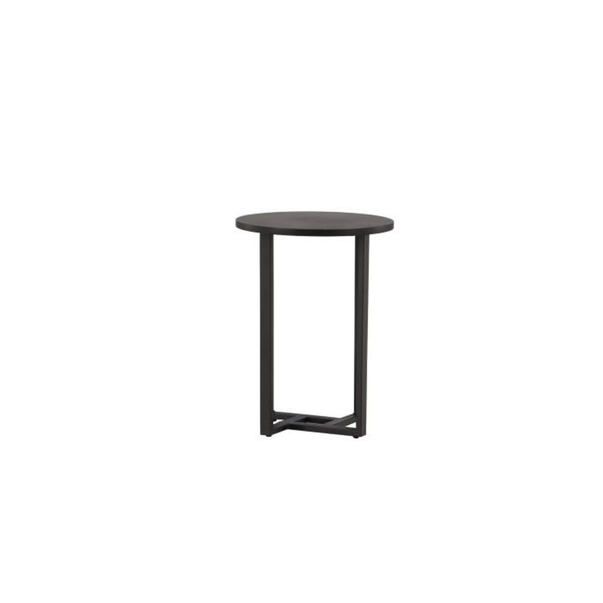 Voir la diapositive 3 : Paris Prix Table d'Appoint Design  Lawton  55cm Noir